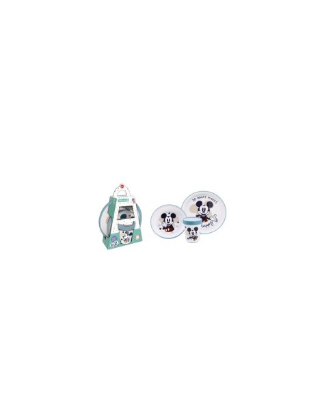 MICKEY ST10495 SET STOVIGLIE 3P PER MICROONDE