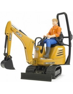 JCB MINI ESCAVATORE CON PERSONAGGIO 62002 BRUDER SPIELWAREN su TreG...