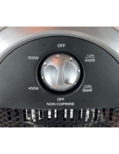 Stufa al carbonio "Energy"  2 livelli di potenza 450w e 900w