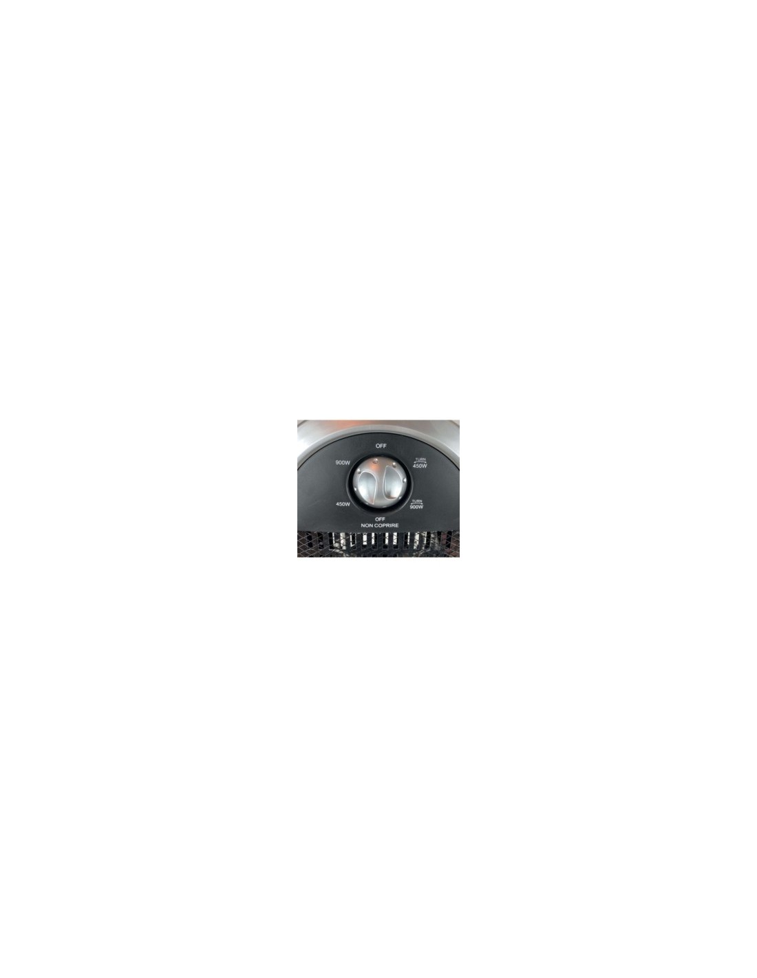 Stufa al carbonio "Energy"  2 livelli di potenza 450w e 900w