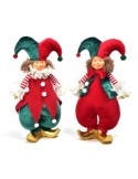 Giullare in Piedi di Natale 17x11x39cm - La Magia di Natale porta gioia nella tua casa