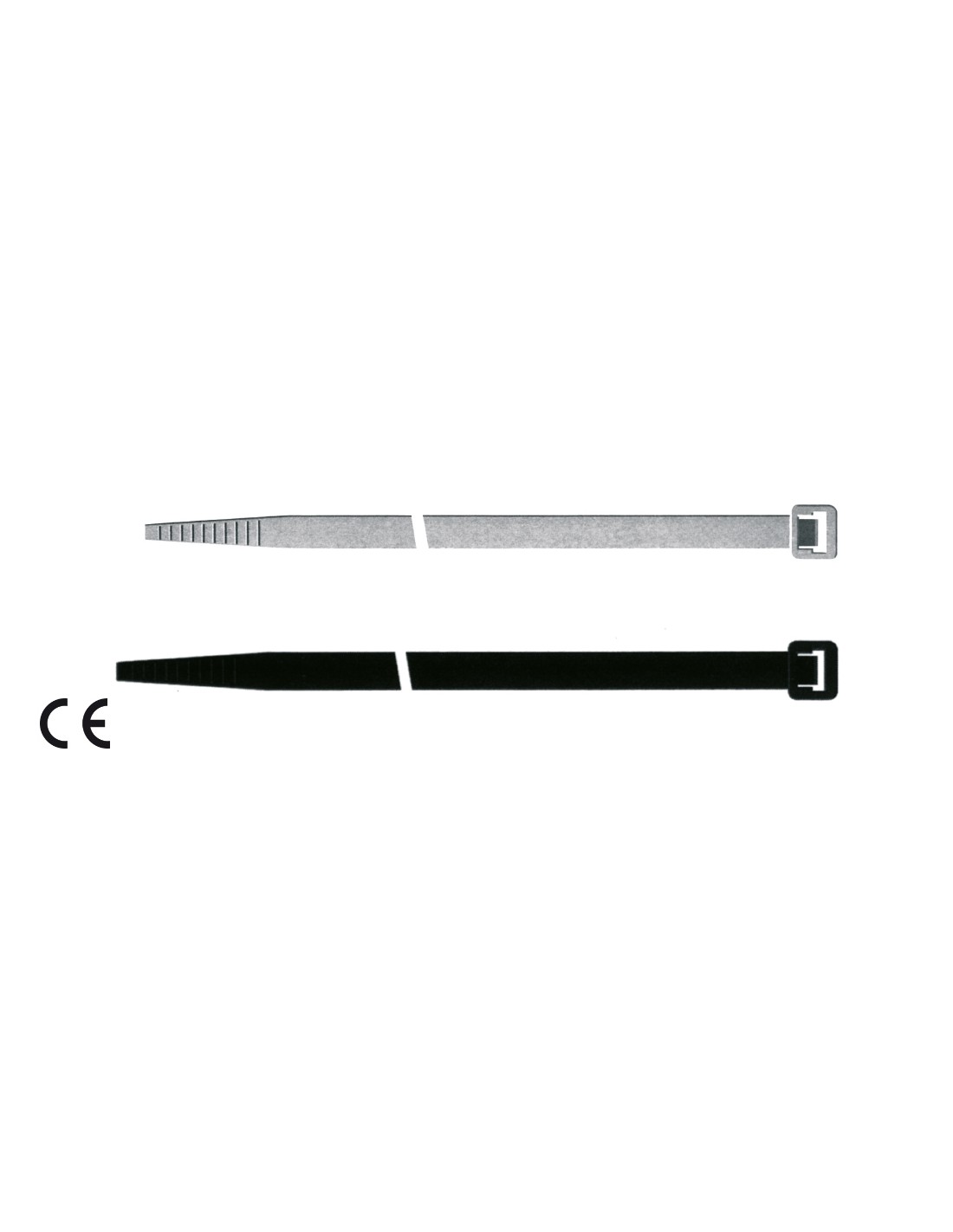 FASCETTE 88504/88490 200X4,5 NERE/B.CO