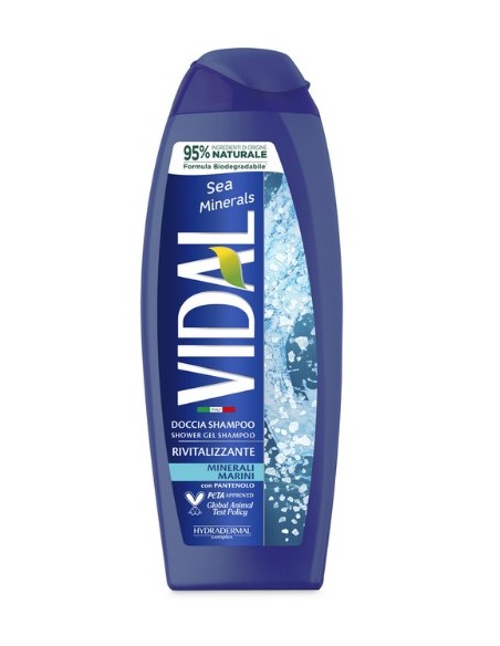 VIDAL DOCCIA RIVITALIZZ.MINERALI 250ML