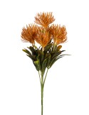 STELO 271000514 5 RAMI SUCCULENTA 30CM ARANCIO