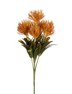 STELO 271000514 5 RAMI SUCCULENTA 30CM ARANCIO