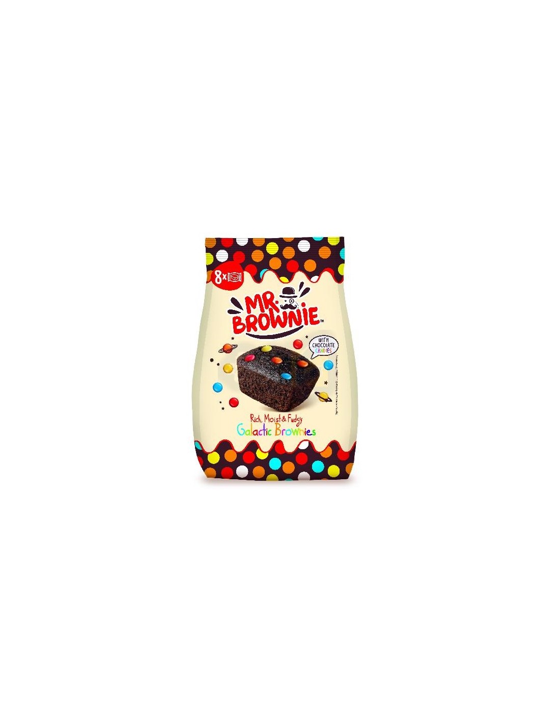 MR.BROWNIE GALACTIC BROWNIES 200GR