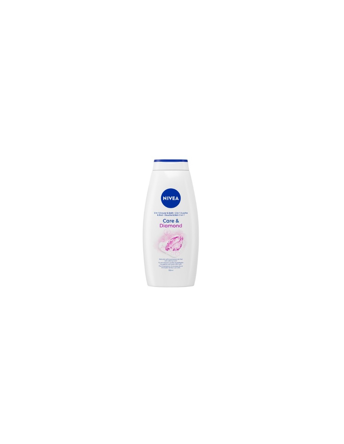 NIVEA BAGNO CARE E DIAMOND 750ML