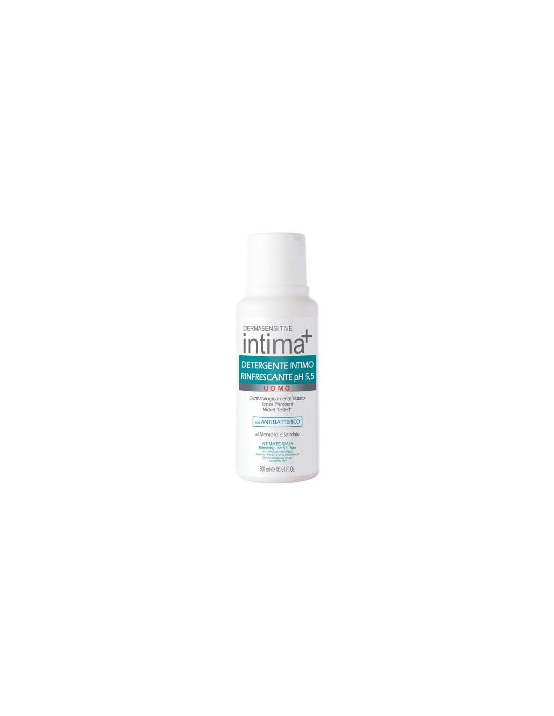 INTIMA+ 24618 DET INTIMO UOMO RINFRESCANTE 500ML