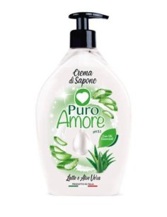 PURO AMORE SAP.LIQ.LATTE/ALOE 750ML