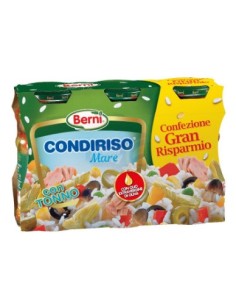 BERNI CONDIRISO MARE CON TONNO 3X300GR