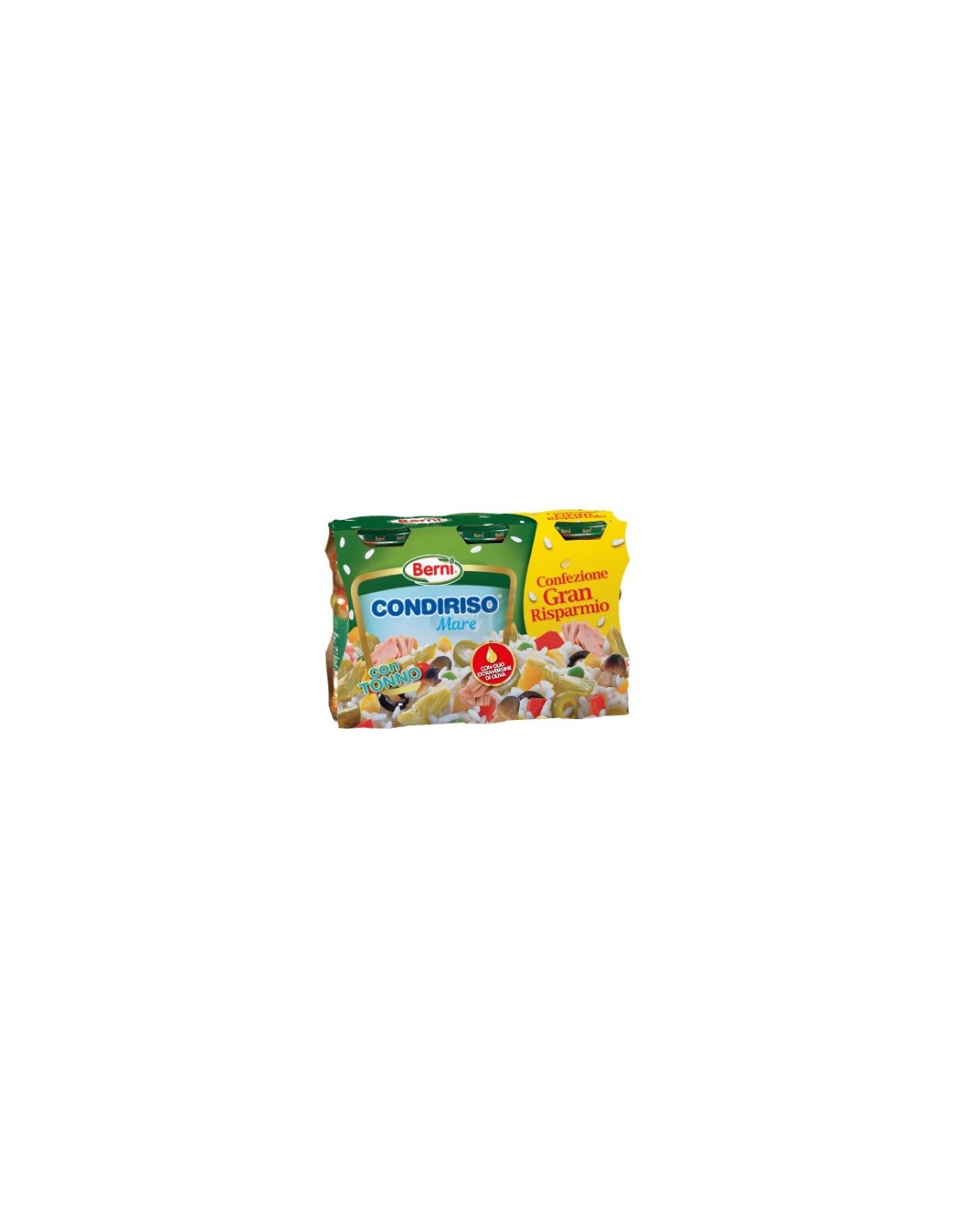 BERNI CONDIRISO MARE CON TONNO 3X300GR