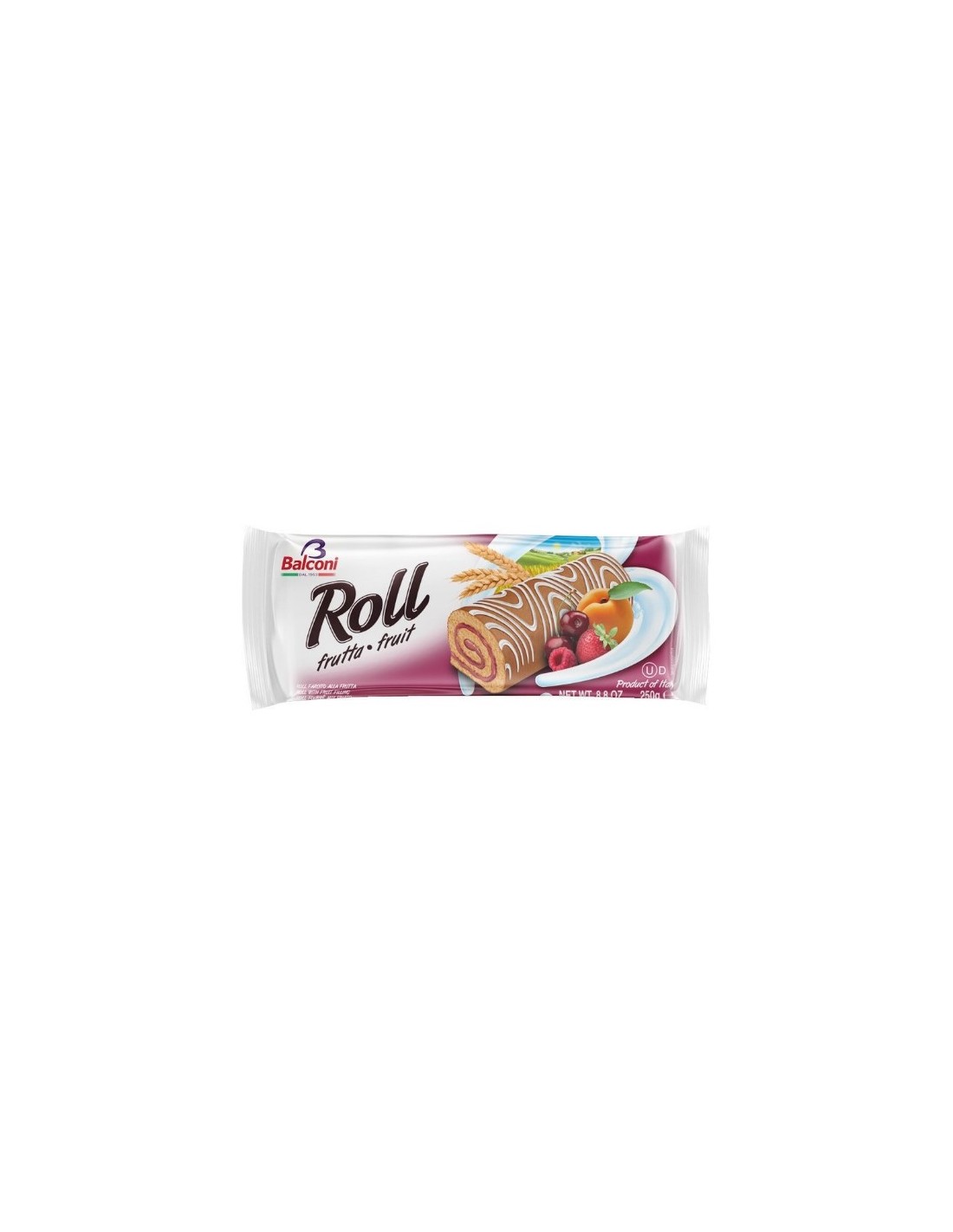 BALCONI ROLL FRUTTA 250GR