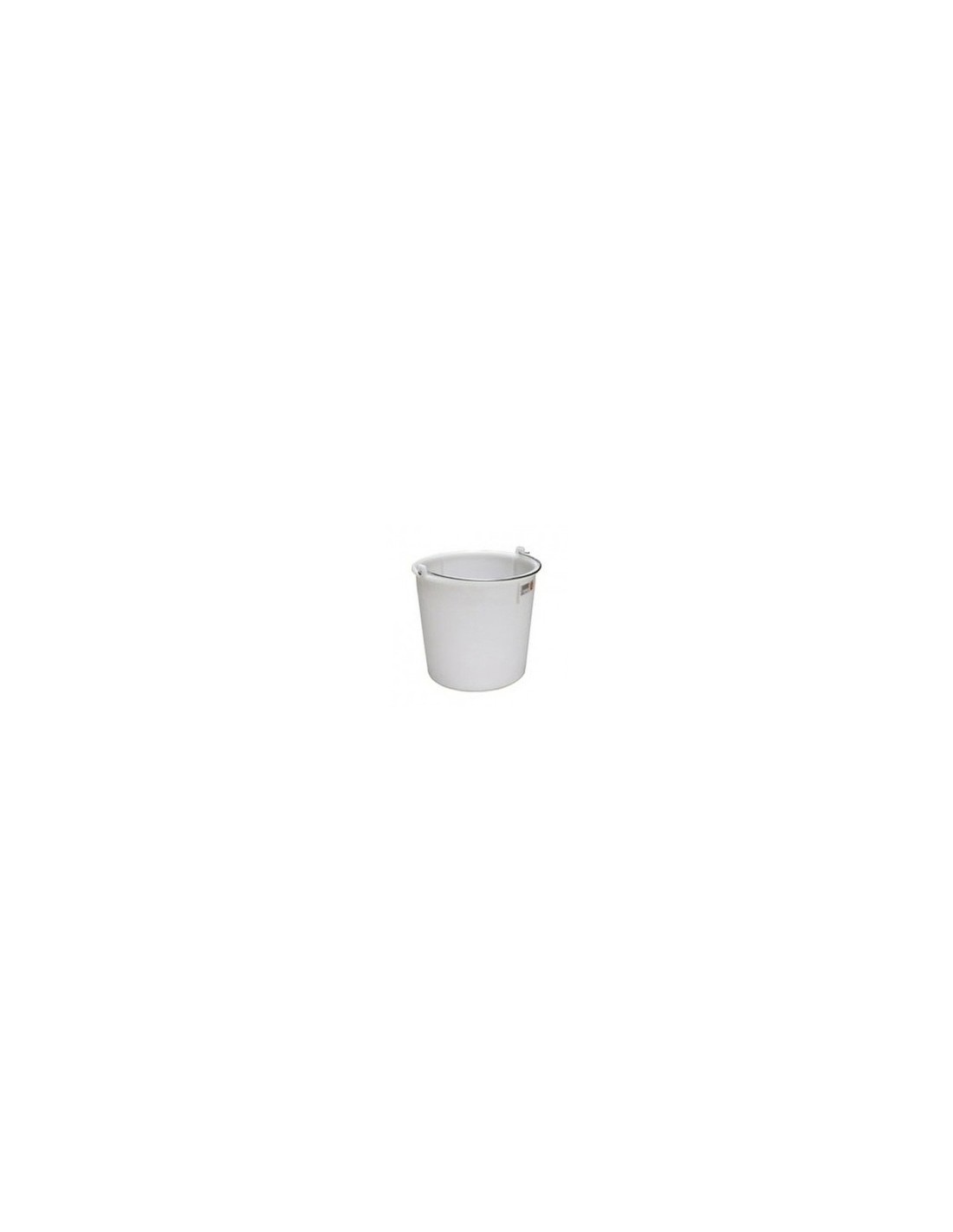 SECCHIO GIGANPLAST 30 LT BIANCO CON MANICO 7300P su TreG Ingrosso