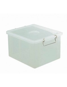 CASSETTA BOX GIGANPLAST 40 X 30 H 22 CON COPERCHIO POLIPROPILENE 19...
