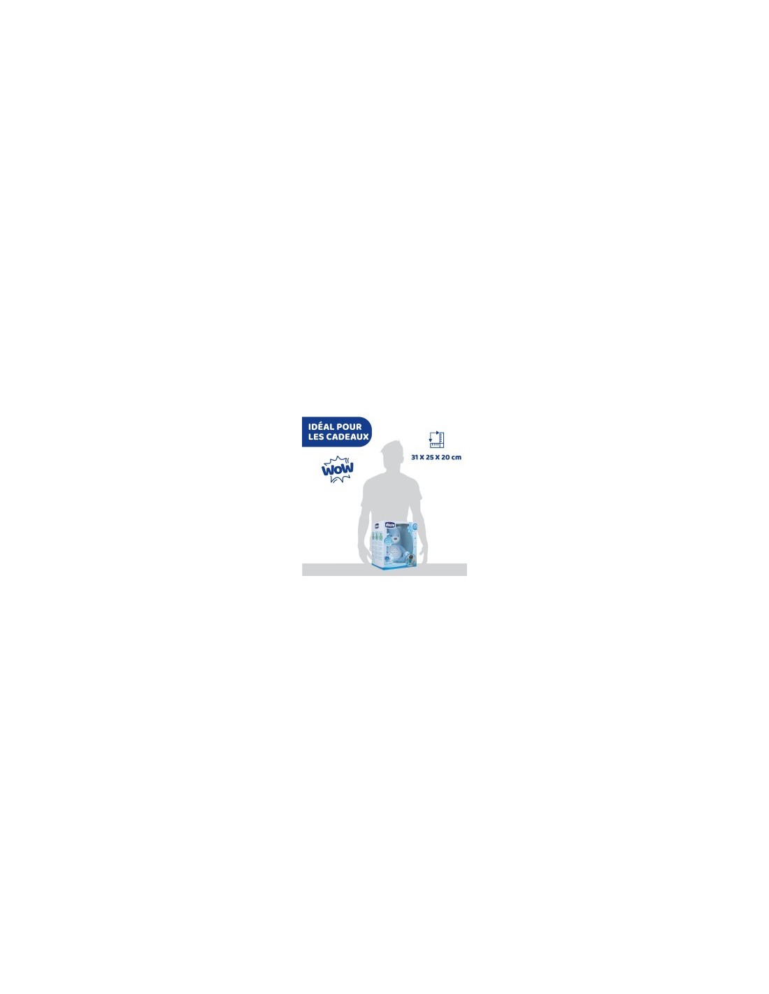 BABY BEAR ORSETTO PROIETTORE AZZURRO CHICCO su TreG Ingrosso
