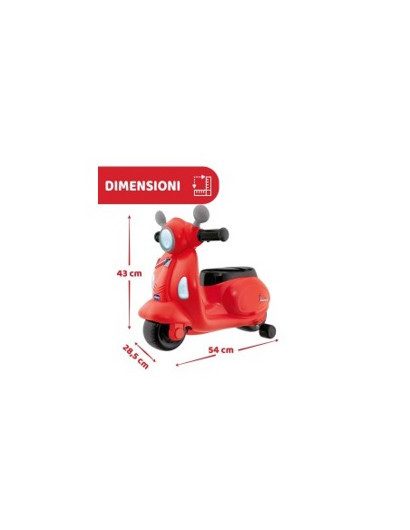 VESPA PRIMAVERA ROSSO CHICCO su TreG Ingrosso