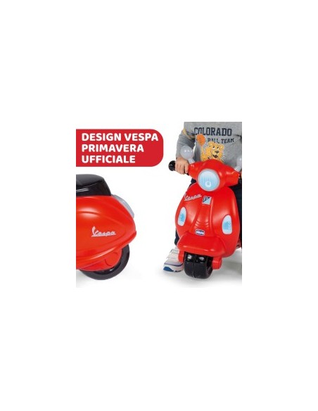 VESPA PRIMAVERA ROSSO CHICCO su TreG Ingrosso