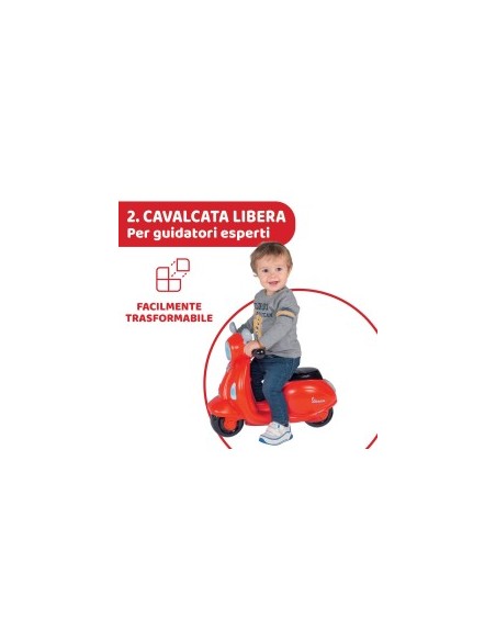 VESPA PRIMAVERA ROSSO CHICCO su TreG Ingrosso