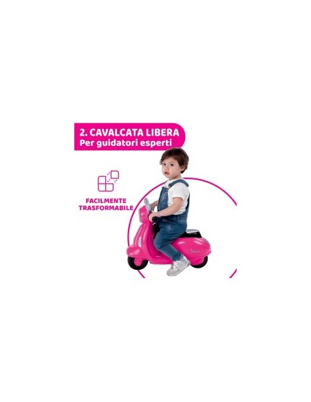 VESPA PRIMAVERA ROSA CHICCO su TreG Ingrosso
