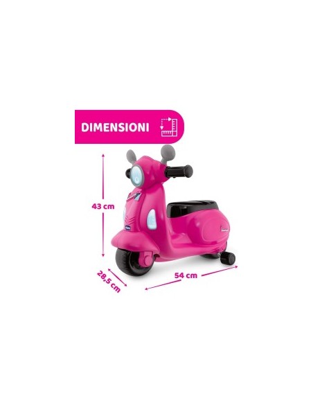 VESPA PRIMAVERA ROSA CHICCO su TreG Ingrosso