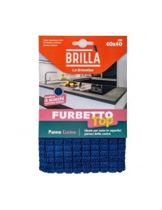 PANNO FURBETTO TOP 40X40 CM LA BRIANTINA su TreG Ingrosso