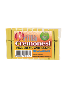 PINZE BUCATO CREMONESI 20PZ LA BRIANTINA su TreG Ingrosso
