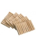 PINZE BUCATO LEGNO GIGANTI 20PZ 10 CM LA BRIANTINA su TreG Ingrosso