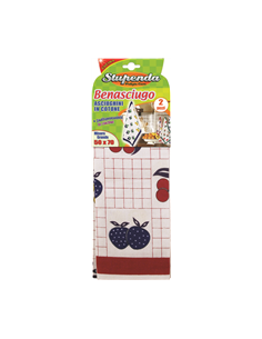 ASCIUGHINI BENASCIUGO 2 PZ. CM.50X70 LA BRIANTINA su TreG Ingrosso