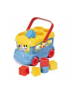 BABY 14395 TOPOLINO BUS INSERIMENTO FORME CLEMENTONI su TreG Ingrosso