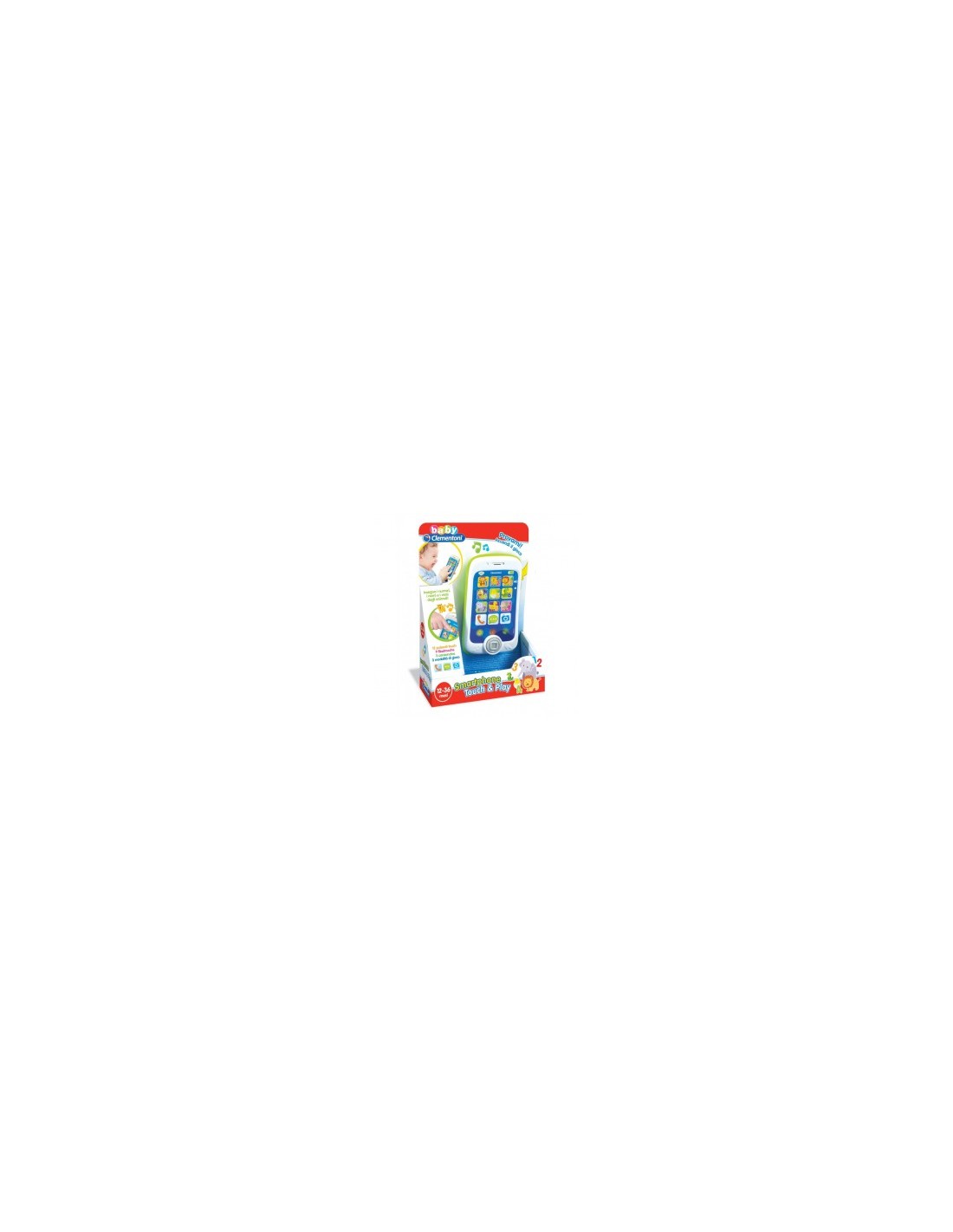 BABY SMARTPHONE TOUCH AND PLAY 14969 CLEMENTONI su TreG Ingrosso