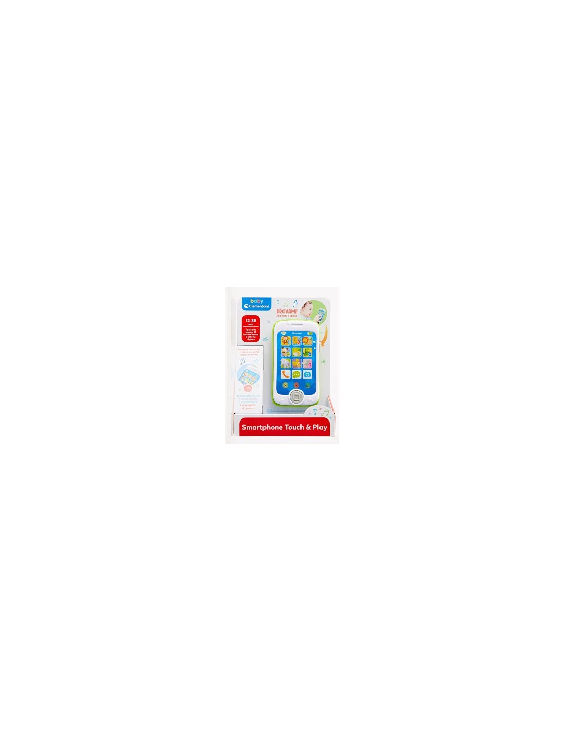 BABY SMARTPHONE TOUCH AND PLAY 14969 CLEMENTONI su TreG Ingrosso