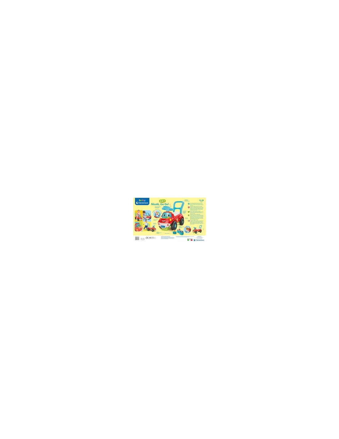 BABY NICOLO' GO GO CAVALCABILE CLEMENTONI 17747 su TreG Ingrosso