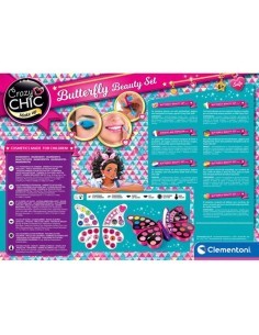 CRAZY CHIC 15994 BUTTERFLY BEAUTY SET CLEMENTONI su TreG Ingrosso