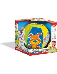 BABY PALLA MUSICALE ELETTRONICA ANIMALI 17132 CLEMENTONI su TreG In...