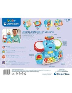 BABY ELEFANTINO IN CONCERTO 14984 CLEMENTONI su TreG Ingrosso