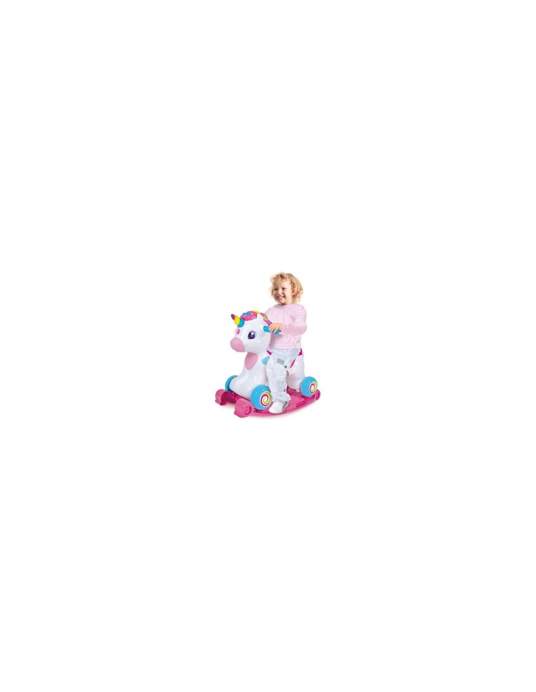 BABY NUVOLA DOLCE UNICORNO CAVALCABILE 17753 CLEMENTONI su TreG Ing...
