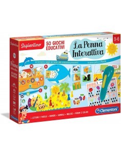 SAPIENTINO 16212 PENNA INTERATTIVA 50 GIOCHI su TreG Ingrosso
