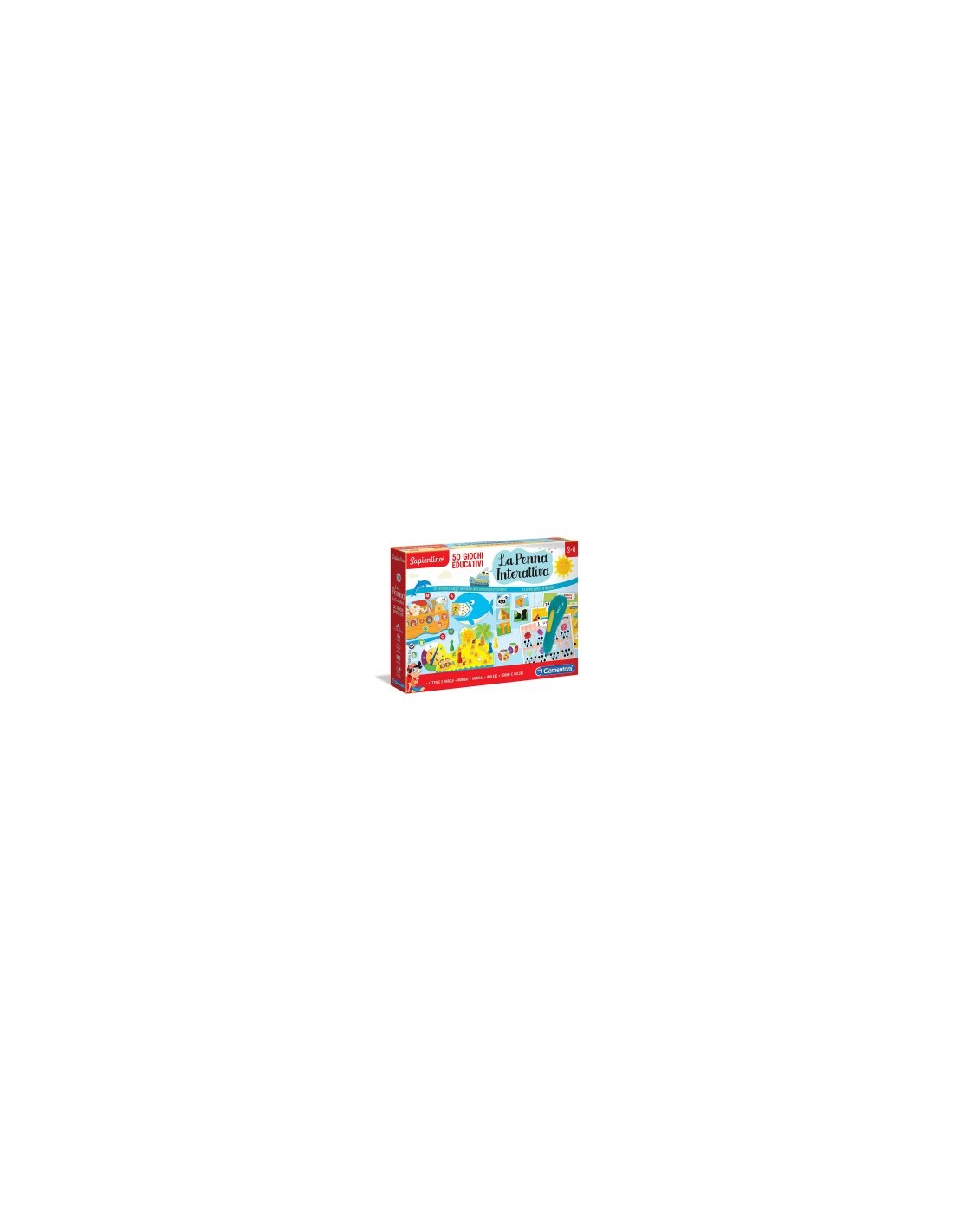 SAPIENTINO 16212 PENNA INTERATTIVA 50 GIOCHI su TreG Ingrosso
