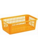 MINICESTA MILLEUSI IN PLASTICA FORATA 26X16X8 CM LEGA su TreG Ingrosso