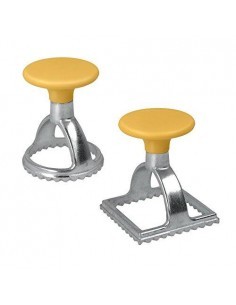 SET 2 CHIUDI RAVIOLI IN ALLUMINIO METALTEX su TreG Ingrosso