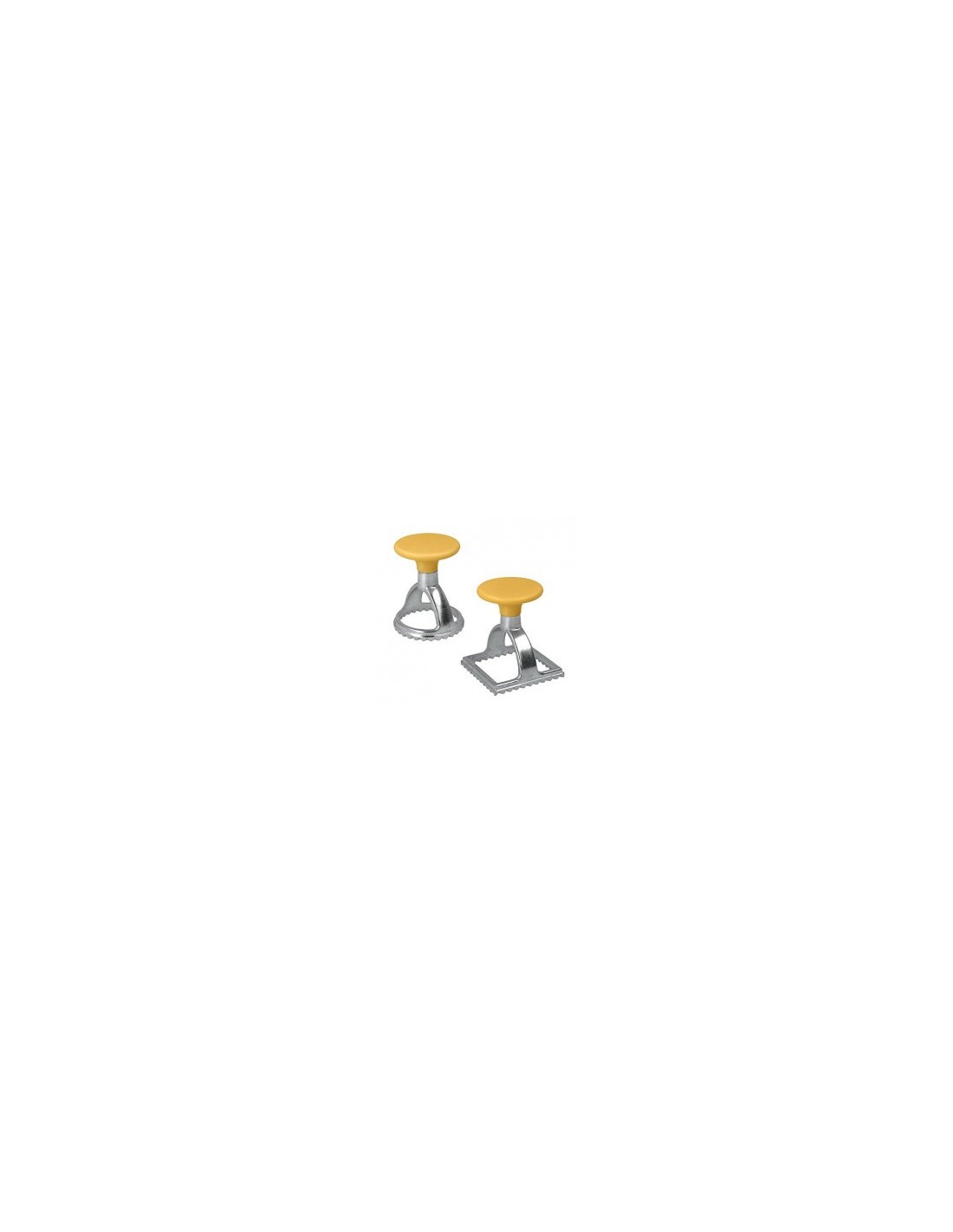 SET 2 CHIUDI RAVIOLI IN ALLUMINIO METALTEX su TreG Ingrosso