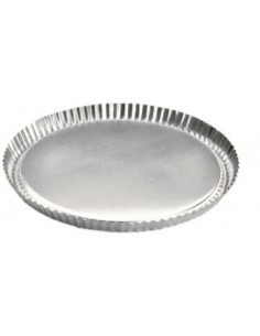 STAMPO CROSTATA IN ACCIAIO STAGNATO 27CM METALTEX su TreG Ingrosso