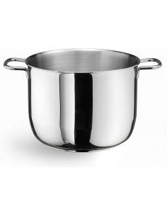 ECOLINE PENTOLA IN ACCIAIO INOX 2 MANICI 20 CM PINTINOX su TreG Ing...