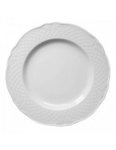 MALAGA PIATTO TONDO BIANCO 31CM SATURNIA su TreG Ingrosso