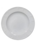 LONDRA PIATTO FONDO 23 CM BIANCO SATURNIA su TreG Ingrosso