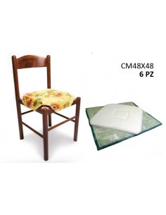SET 6 CUSCINI PER SEDIA JOLLY GEMITEX su TreG Ingrosso