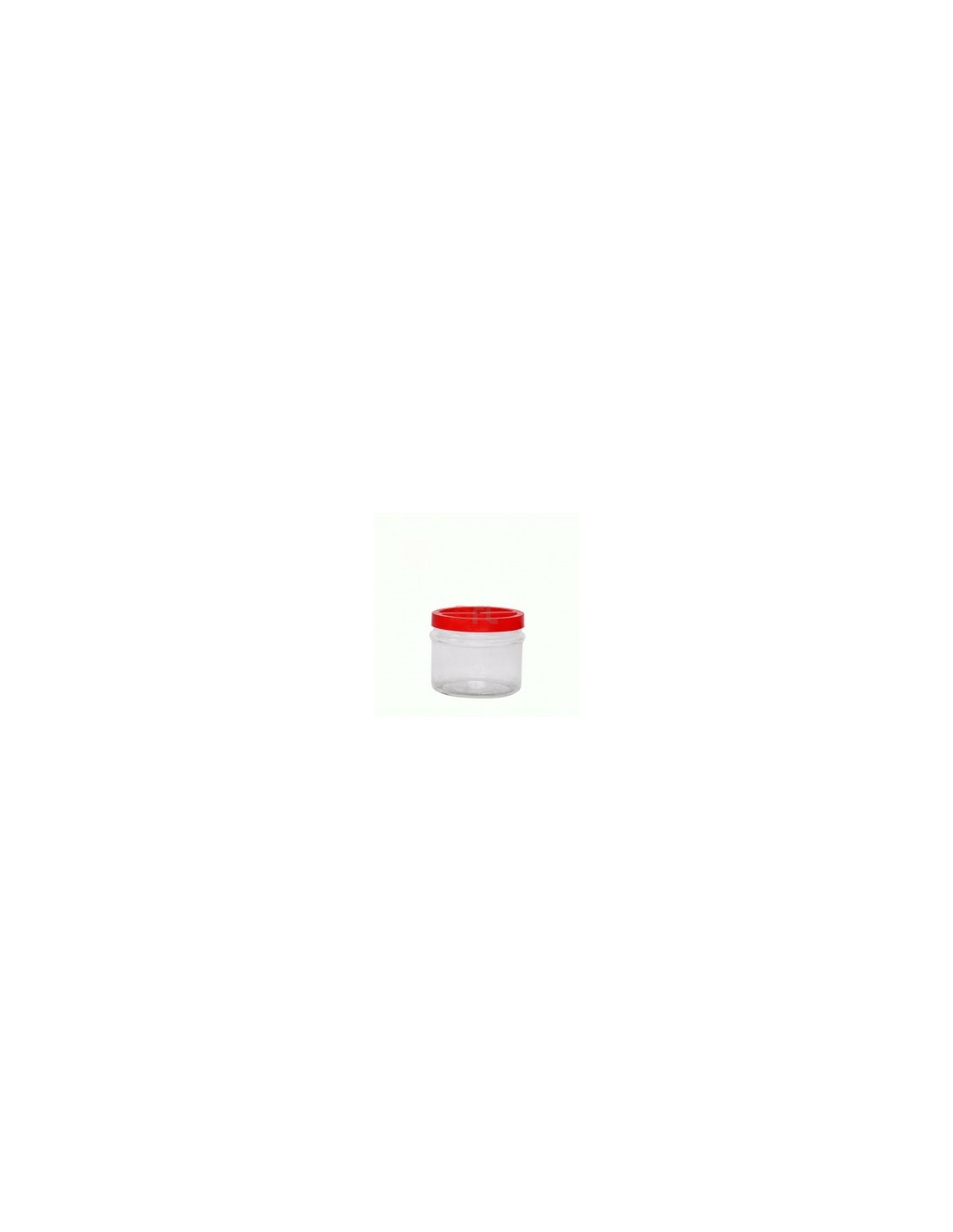 ORTES VASO IN VETRO 2,5 KG CON TAPPO ROSSO A VITE su TreG Ingrosso