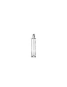 BOTTIGLIA DORICA 750ML TONDA CON TAPPO IN VETRO su TreG Ingrosso