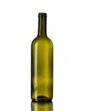 BOTTIGLIA BORDOLESE 750 ML IN VETRO VERDE/BIANCO su TreG Ingrosso