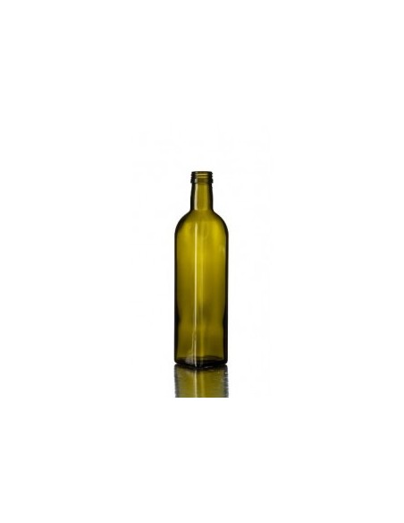 MARASCA BOTTIGLIA 50 CL VERDE CON TAPPO IN METALLO su TreG Ingrosso